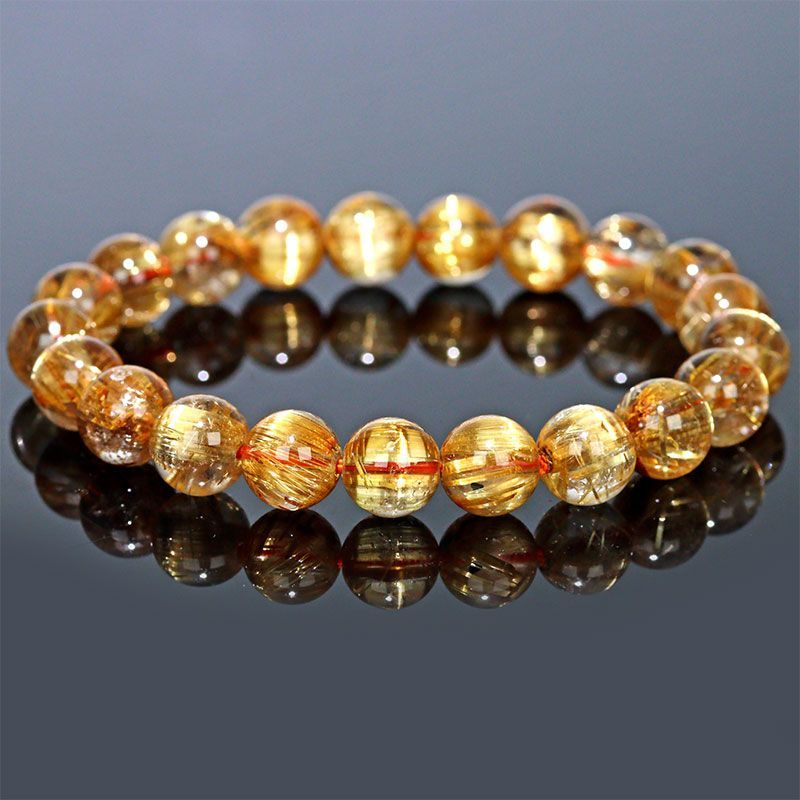 K2034-7〕約9mm 最高品質 キャッツアイタイチンルチルクォーツ