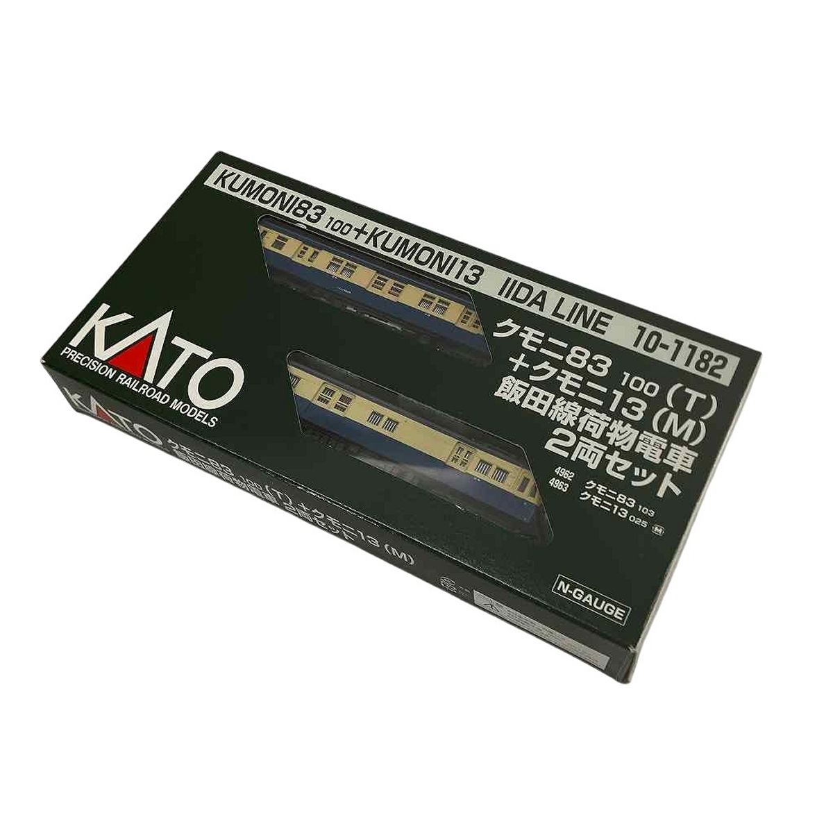 KATO 10-1182 カトー クモニ83 100 T + クモニ13 M 飯田線 荷物電車 2