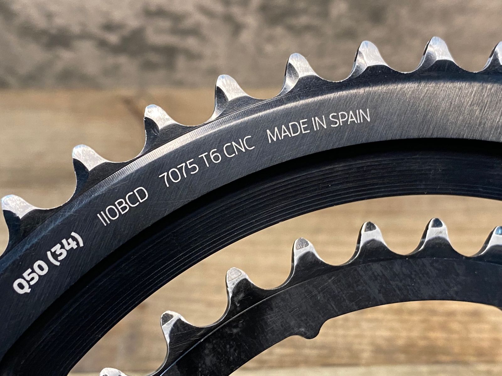 ローター チェーンリング JG588 ローター ROTOR Q-RINGS 50/34T 楕円チェーンリング BCD110