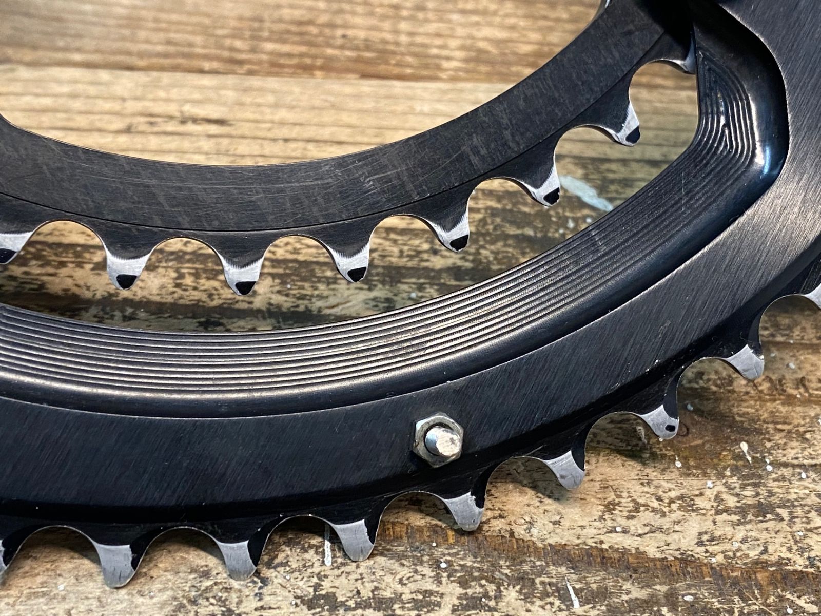 JG588 ローター ROTOR Q-RINGS 50/34T 楕円チェーンリング BCD110