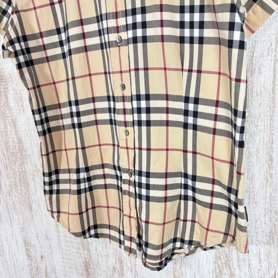 BURBERRY LONDON バーバリーロンドン 定番 ノバチェック 半袖 シャツ