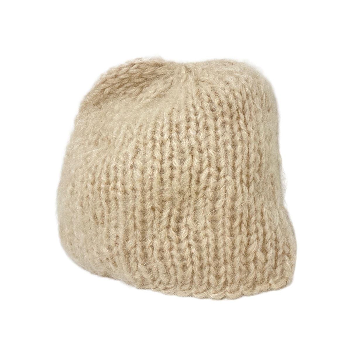 Maiami(マイアミ) ニット帽 F - ベージュ basic ウール - メルカリ