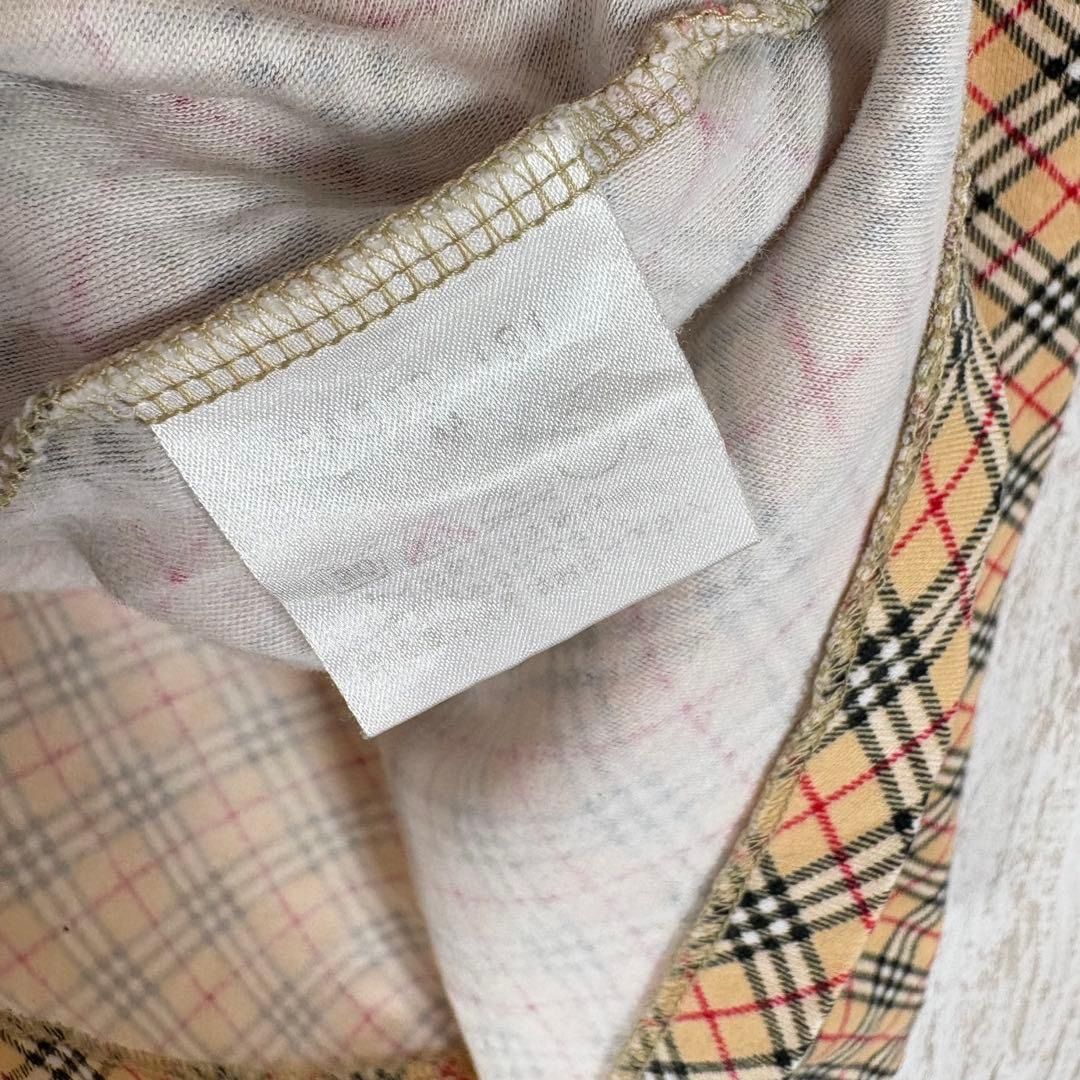 BURBERRY BLUE LABEL バーバリーブルーレーベル ホースロゴ刺繍 ノバ