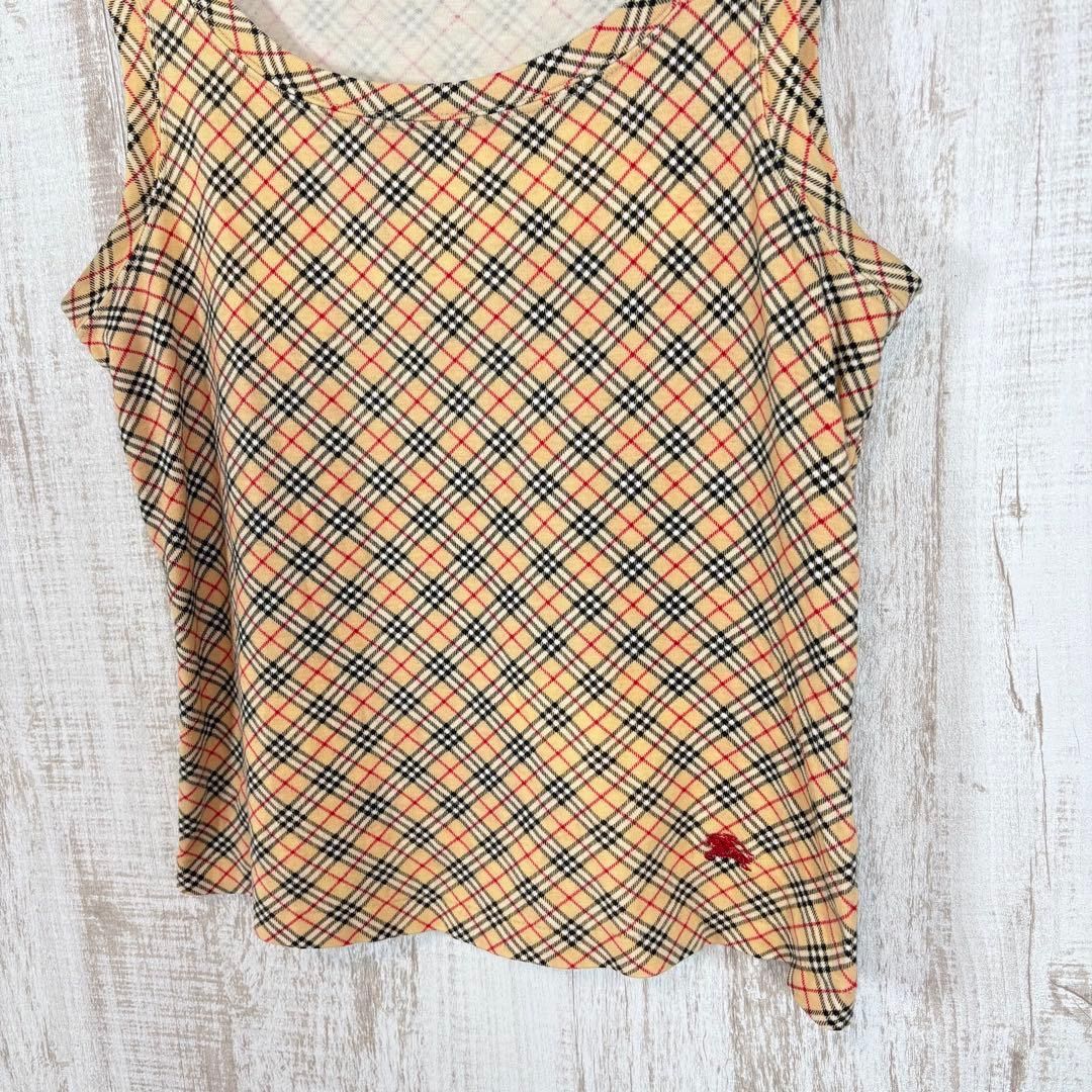 BURBERRY BLUE LABEL バーバリーブルーレーベル ホースロゴ刺繍 ノバ