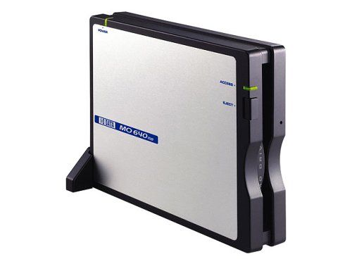 I-O DATA MOC2-U640L USB 2.0/1.1 コンパクトMOドライブ