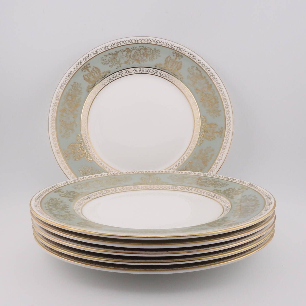 美品✨WEDGWOOD ウェッジウッド コロンビア セージグリーン ケーキ