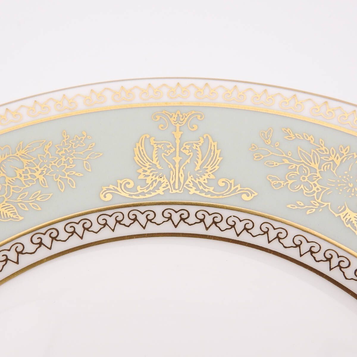 美品✨ ウェッジウッド コロンビア セージグリーン ケーキプレート 6枚 