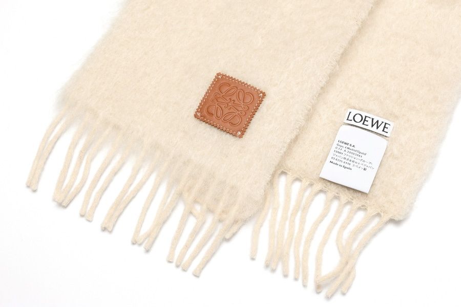 ロエベ / LOEWE アナグラム スカーフ / マフラー F655254X01 モヘア