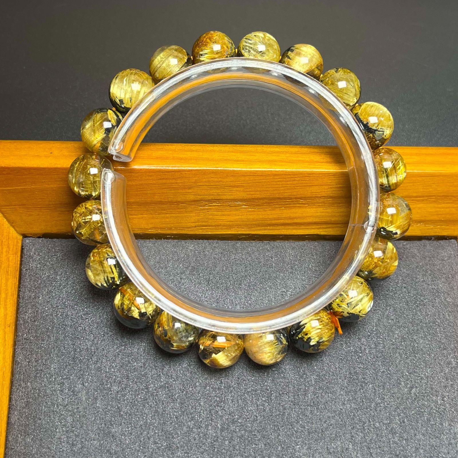 【金運・仕事運上昇】満ち満ち！タイチンルチルスフィア⭐️ N161 金運・仕事運上昇】満ち満ち！タイチンルチルスフィア⭐️ N161