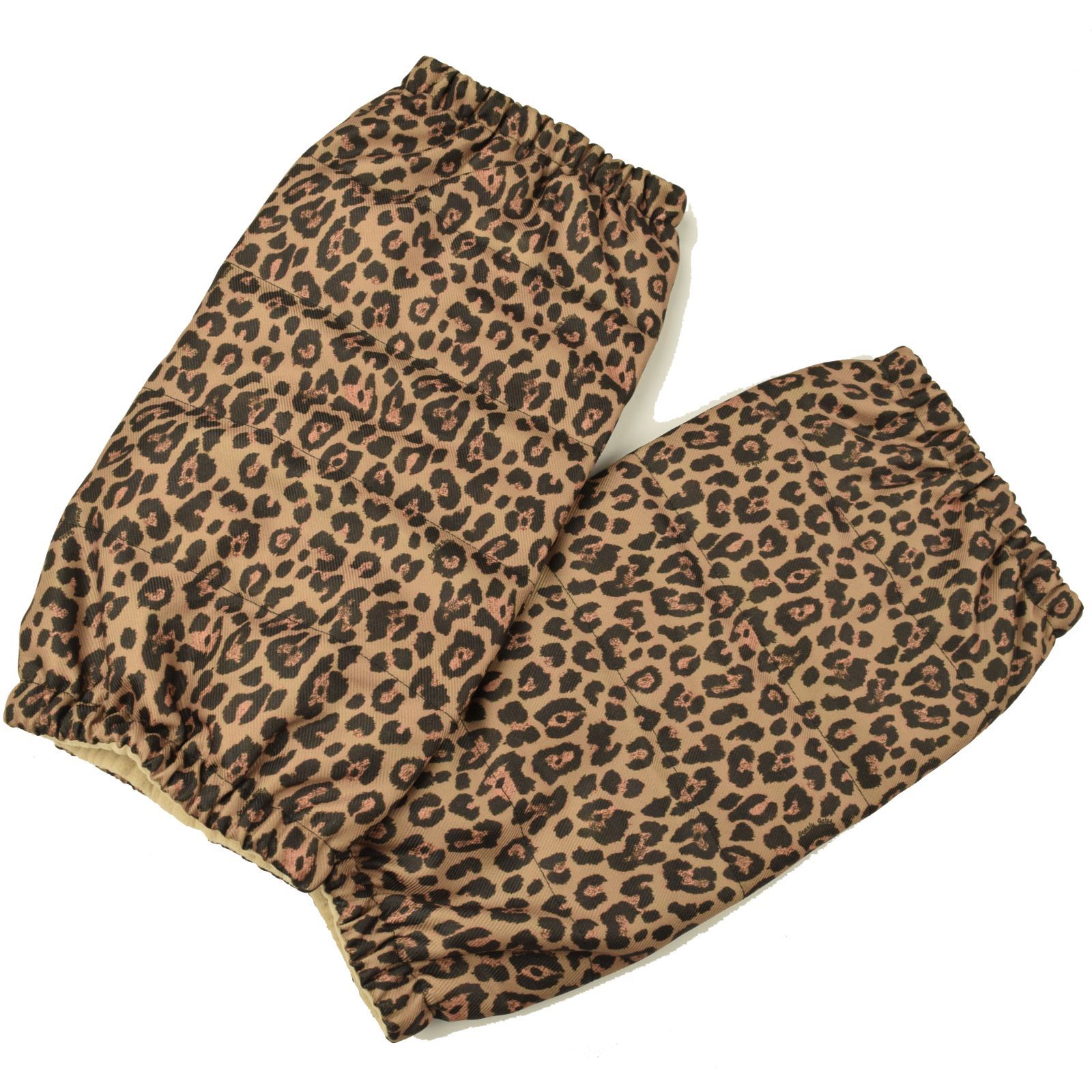 新品】パーリーゲイツ 裏フリース レッグウォーマー レオパード柄