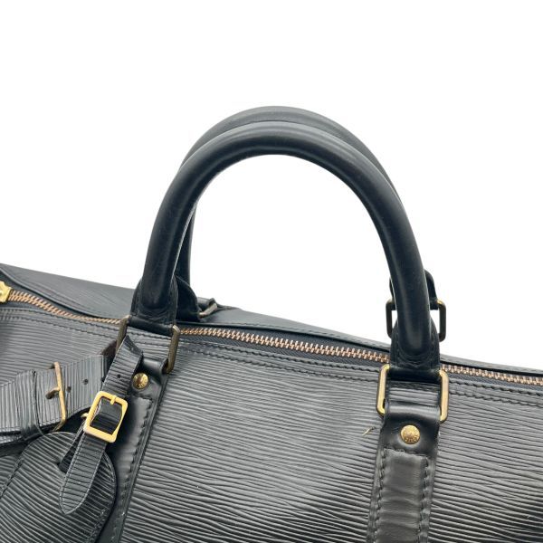LOUIS VUITTON キーポル50 黒 エピ レザー ボストンバッグ 楽天市場】【バッグ】LOUIS VUITTON ルイ ヴィトン エピ キーポル50