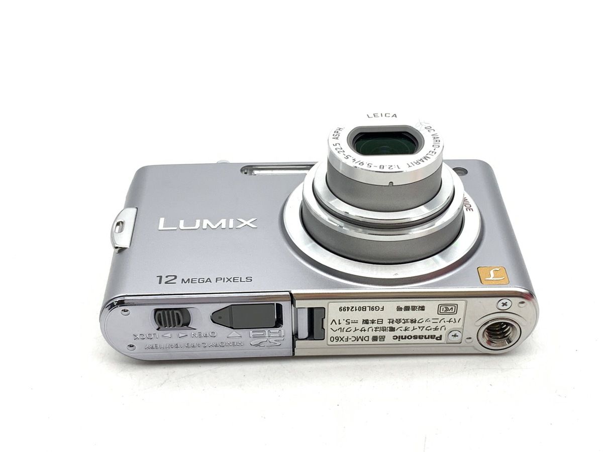 中古】 【良品】 パナソニック LUMIX DMC-FX60-S プレシャスシルバー