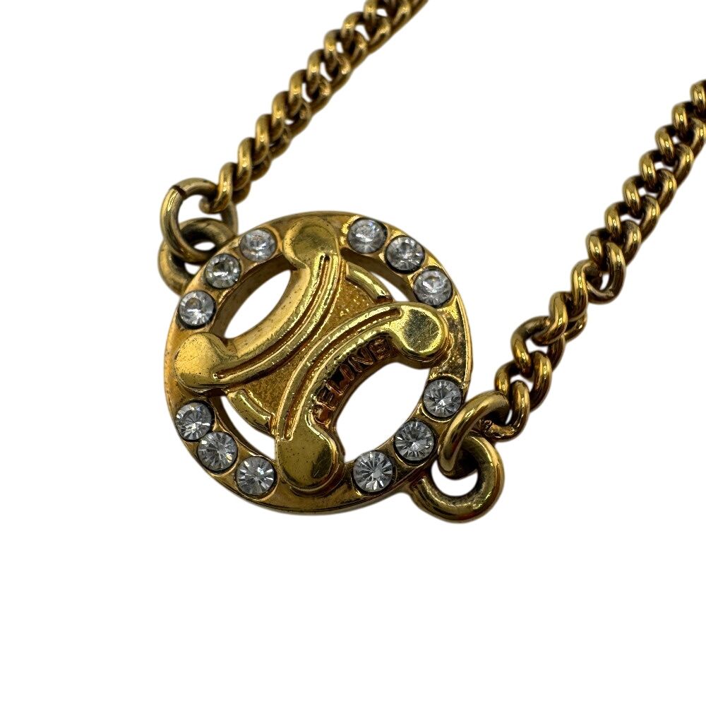 CELINE セリーヌ マカダム ブレスレット ゴールド レディース - メルカリ