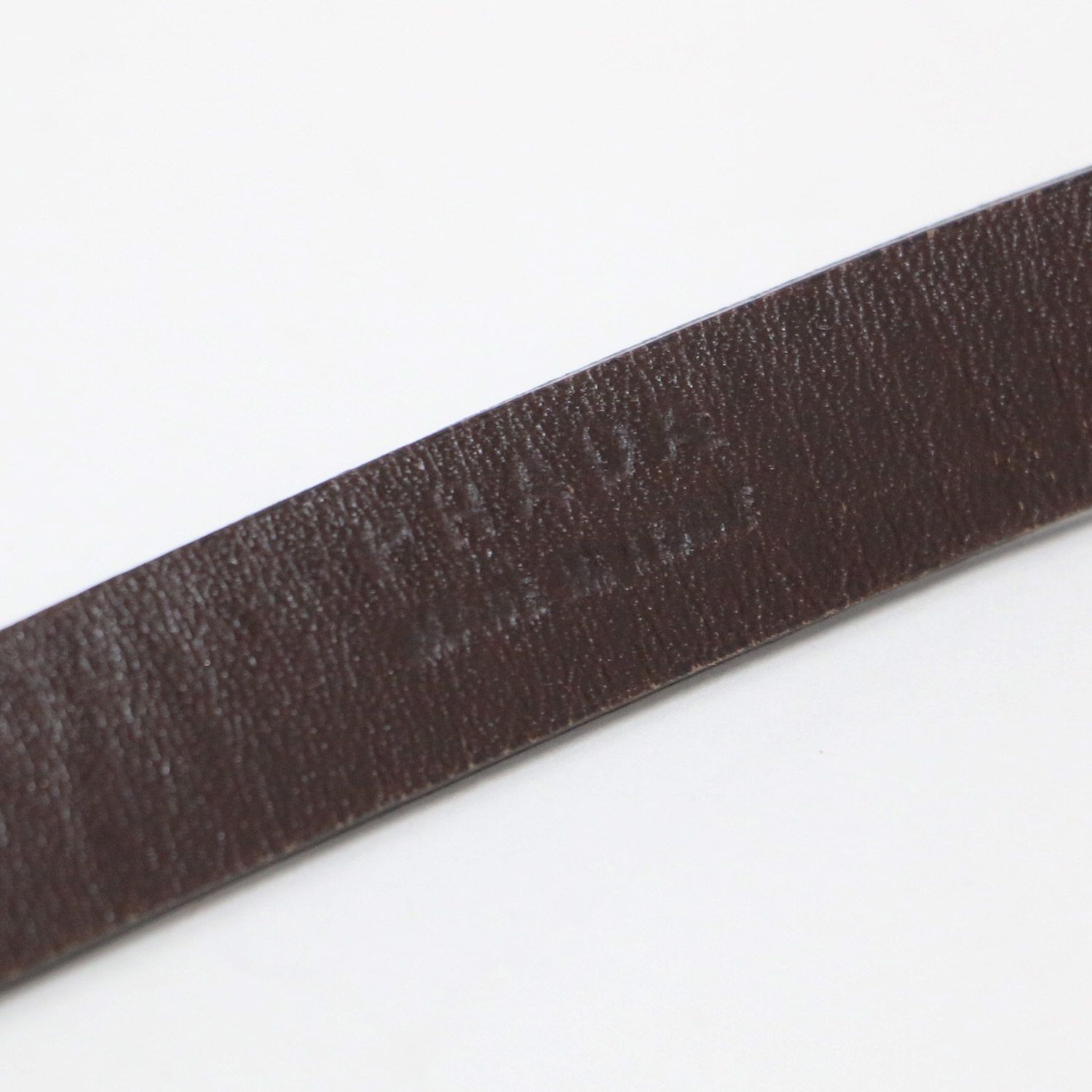 プラダ ロゴ バックル ベルト ダークブラウン PRADA プラダ ベルト ダークブラウン系 サイズ:75 | レザー バックル