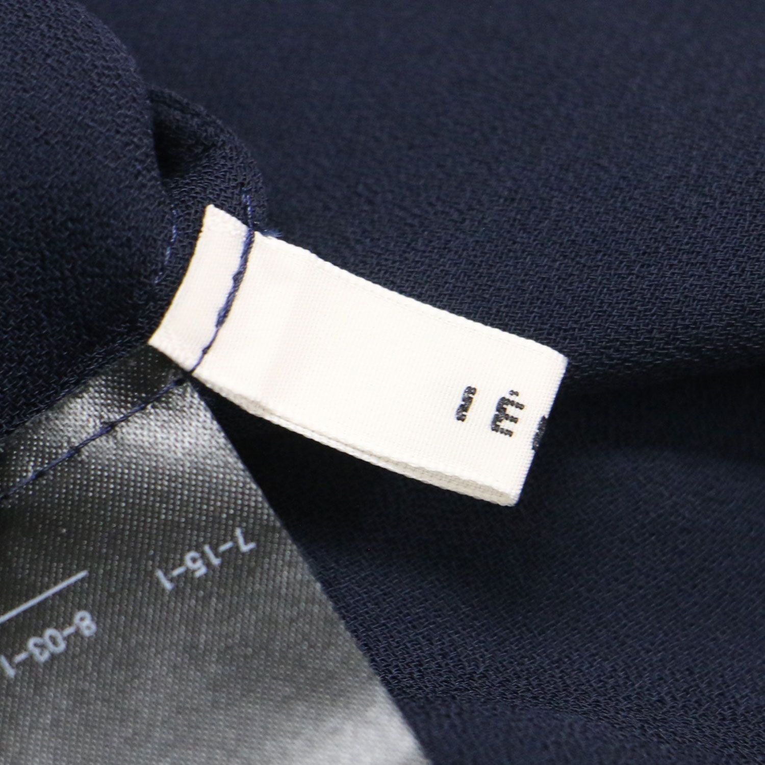 IENA イエナ ブラウス ネイビー 紺 サイズ:FREE | 25春夏 シアー