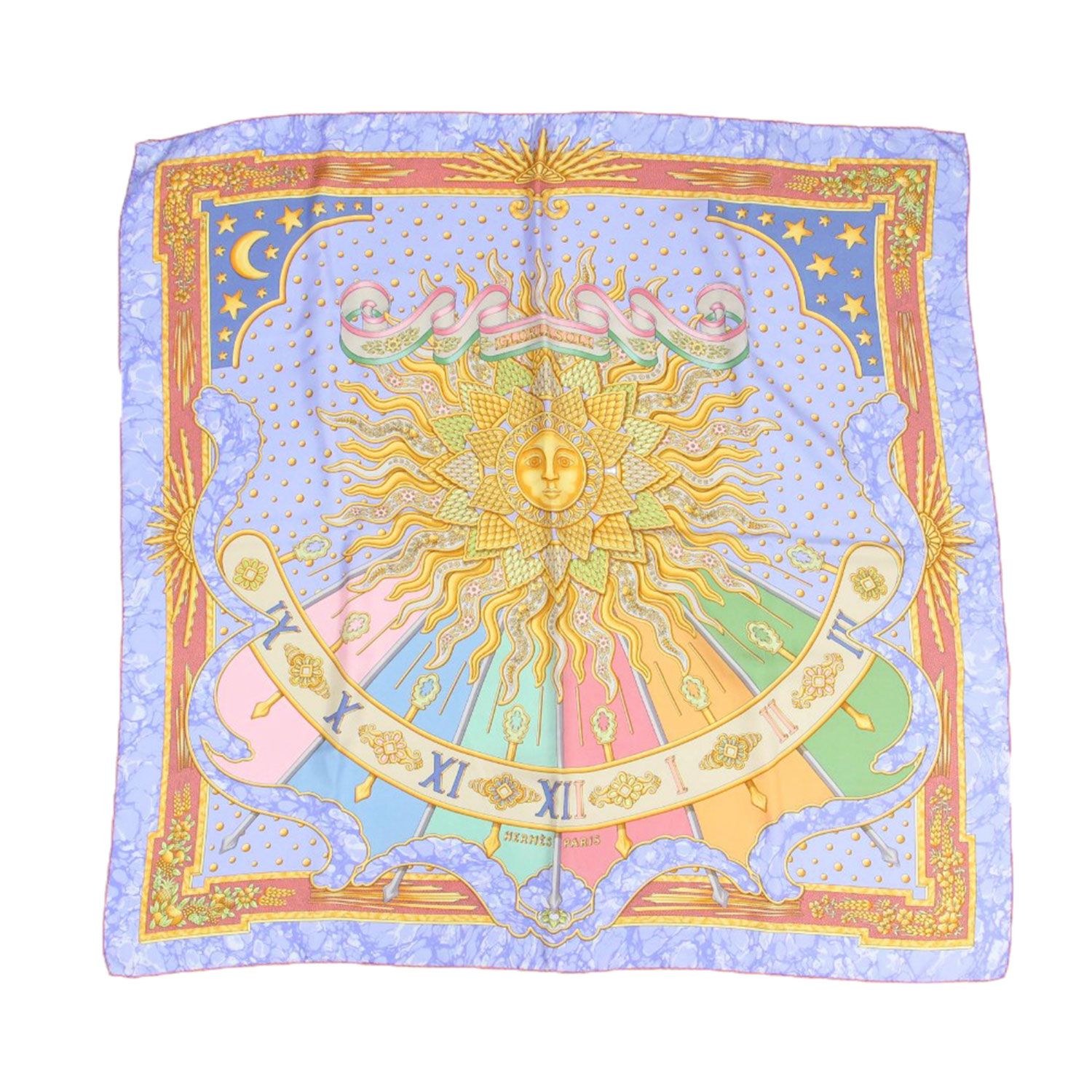 HERMES エルメス カレ90 シルクスカーフ / GLORIA SOLI 栄光の日