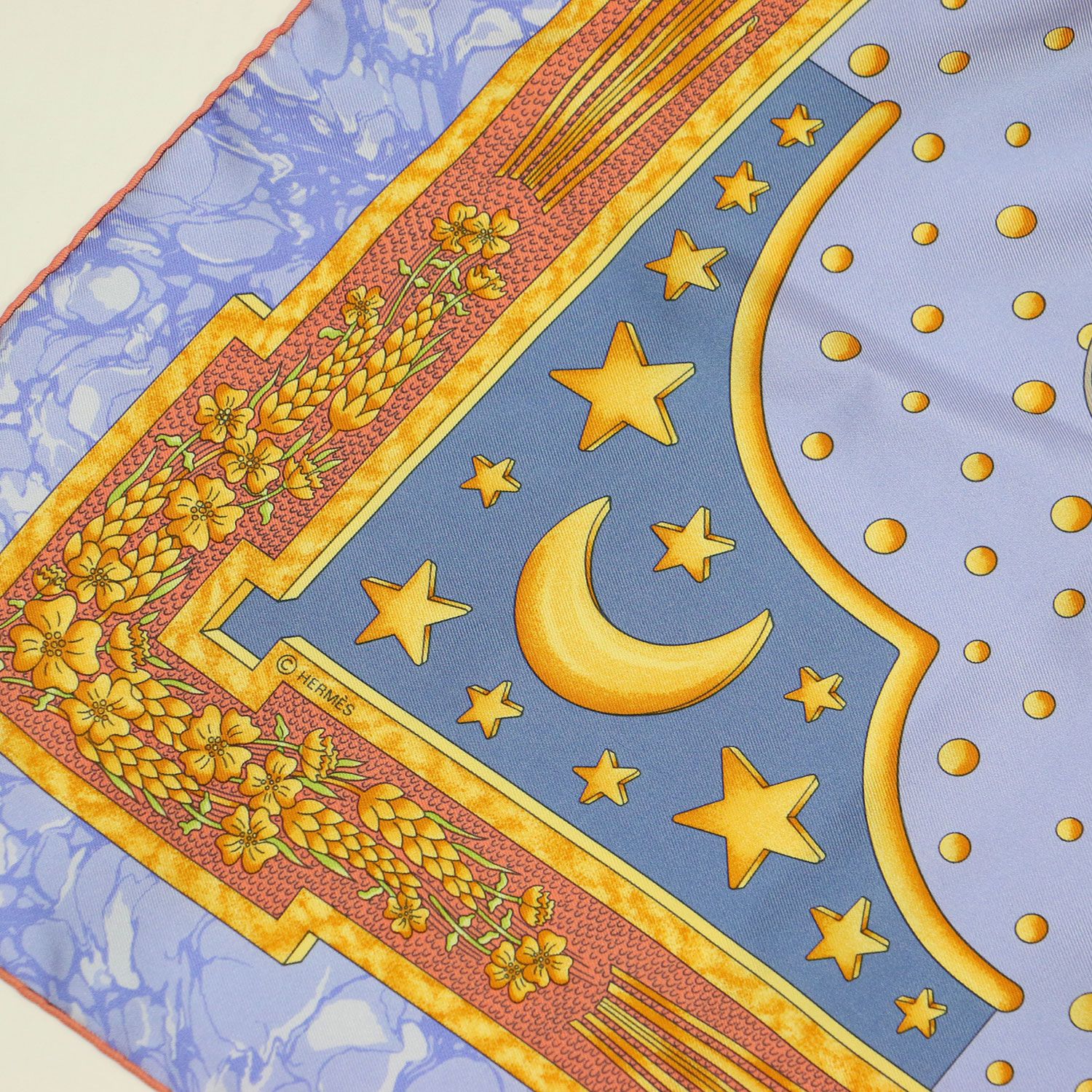 HERMES エルメス カレ90 シルクスカーフ / GLORIA SOLI 栄光の日