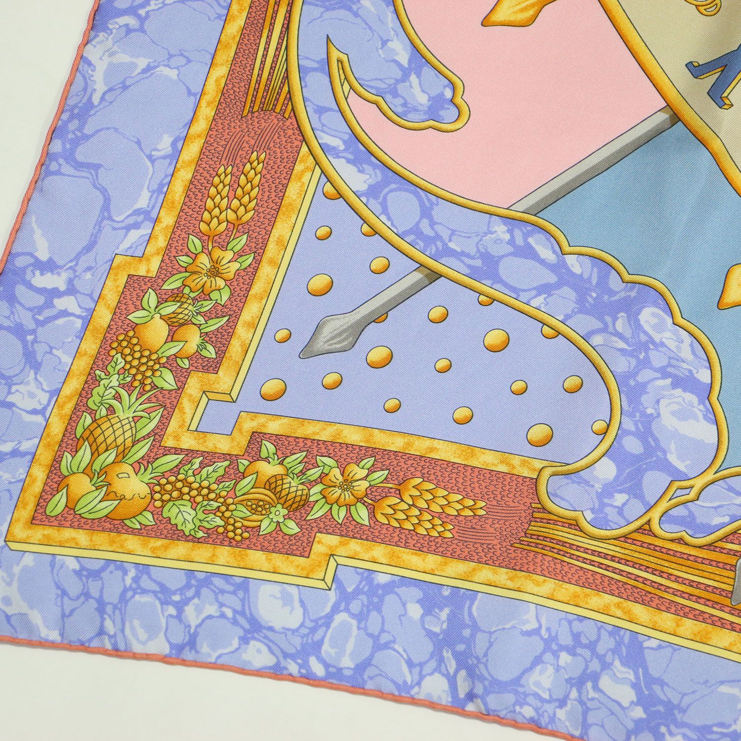 HERMES エルメス カレ90 シルクスカーフ / GLORIA SOLI 栄光の日