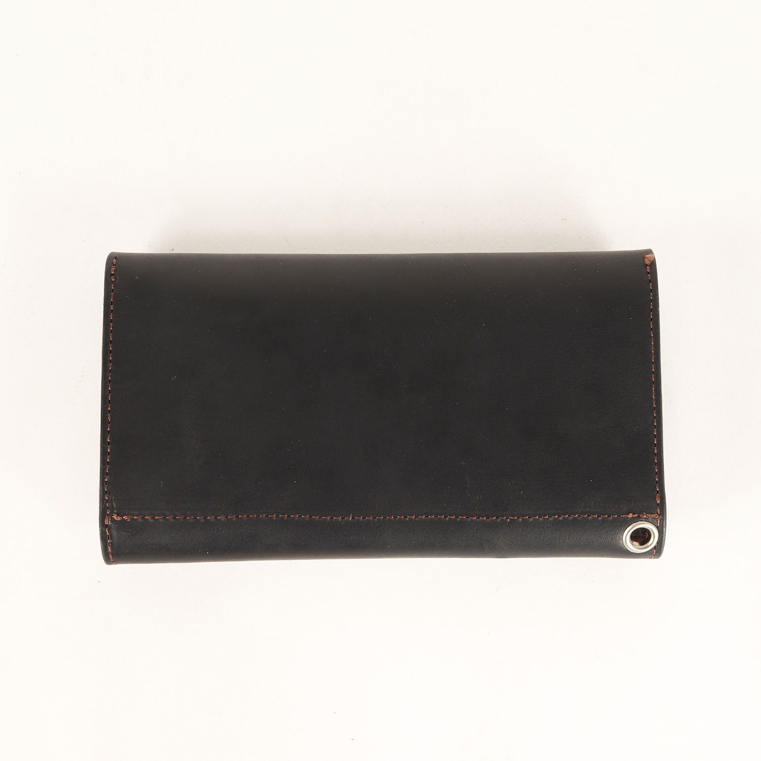 VintageWorks ヴィンテージワークス クロームエクセルレザー ロングウォレット / 長財布 | ブラック 黒 | 日本製 ブランド ファション アイテム【メンズ】【中古】 VintageWorks ヴィンテージワークス クロームエクセルレザー ロング