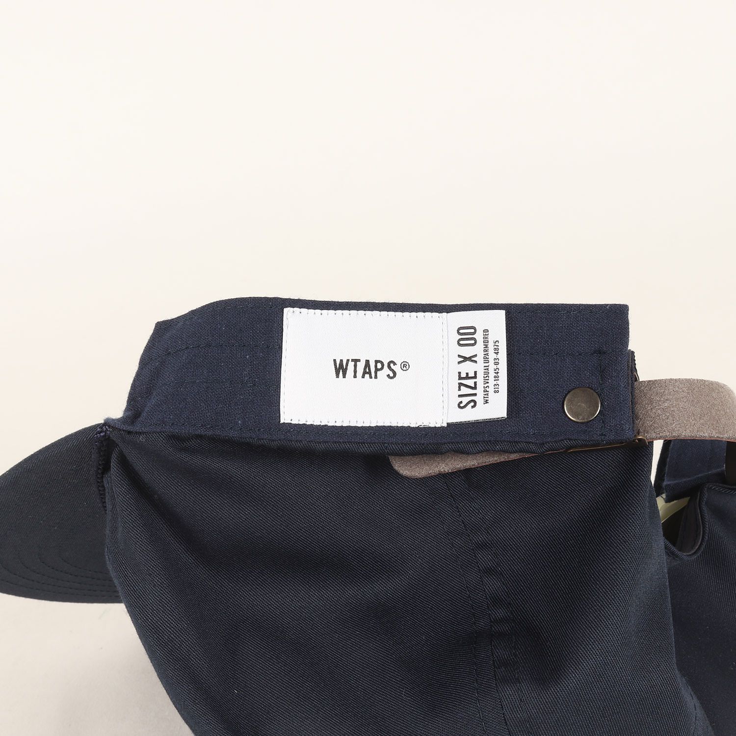 WTAPS ダブルタップス キャップ ネイビー 紺 サイズ:FREE | ブランド