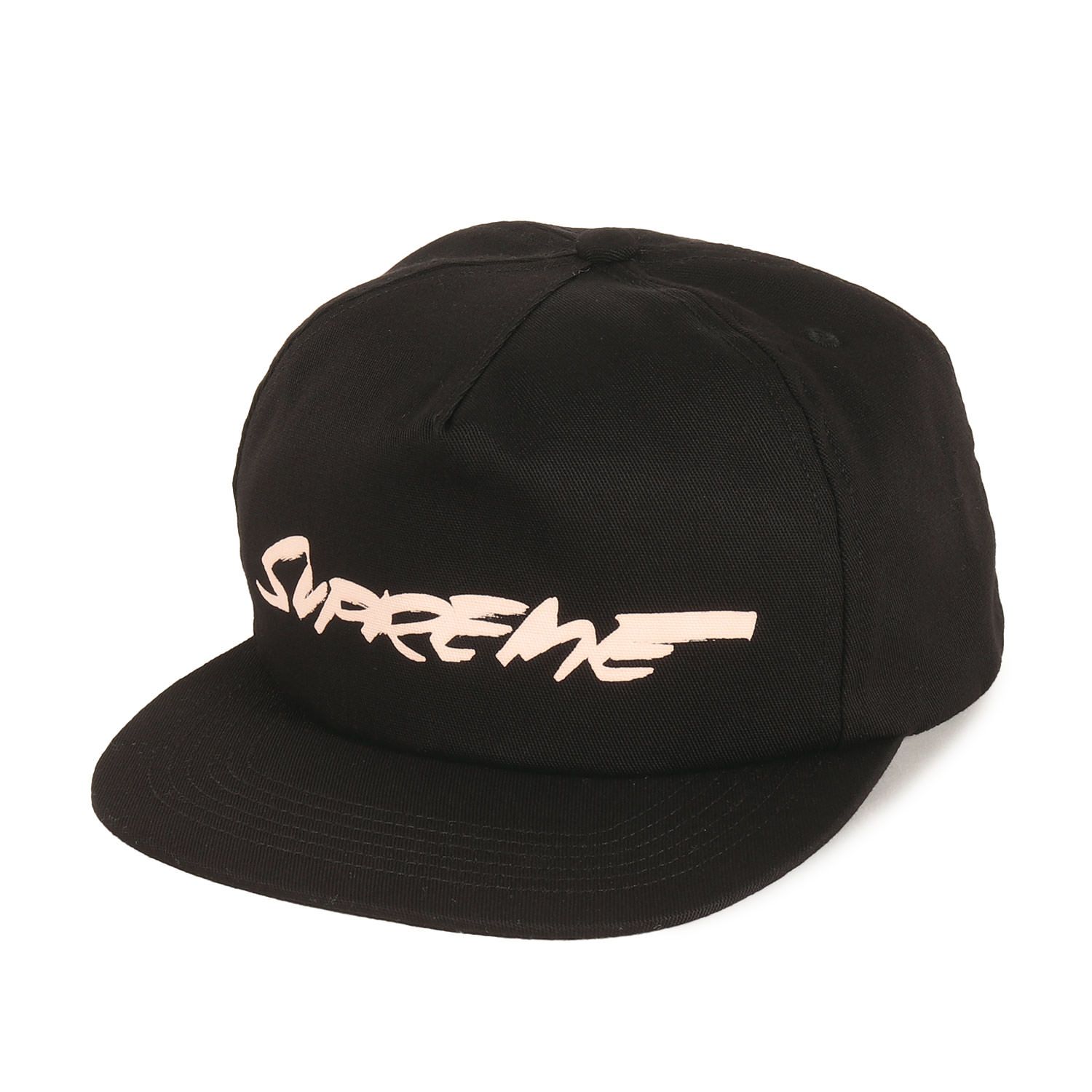 Supreme シュプリーム キャップ ブラック 黒 サイズ:FREE | FUTURA フューチュラロゴ 5パネルキャップ (Futura Logo 5-Panel) | ブランド コラボ 帽子【メンズ】【中古】【美品】【K4641】 美品】Supreme シュプリーム キャップ ブラック 黒 サイズ:FREE