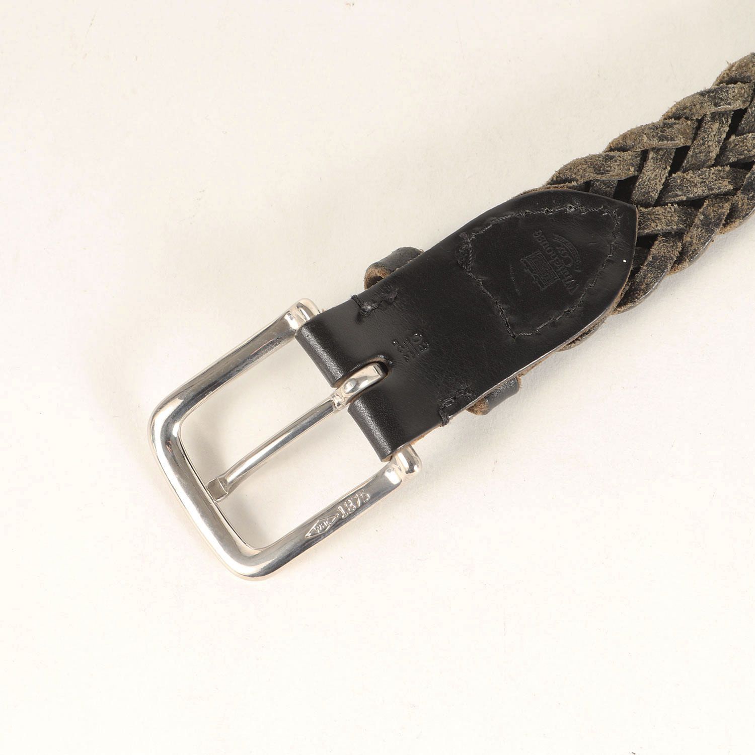 White House Cox ホワイトハウスコックス ベルト ブラック サイズ:32