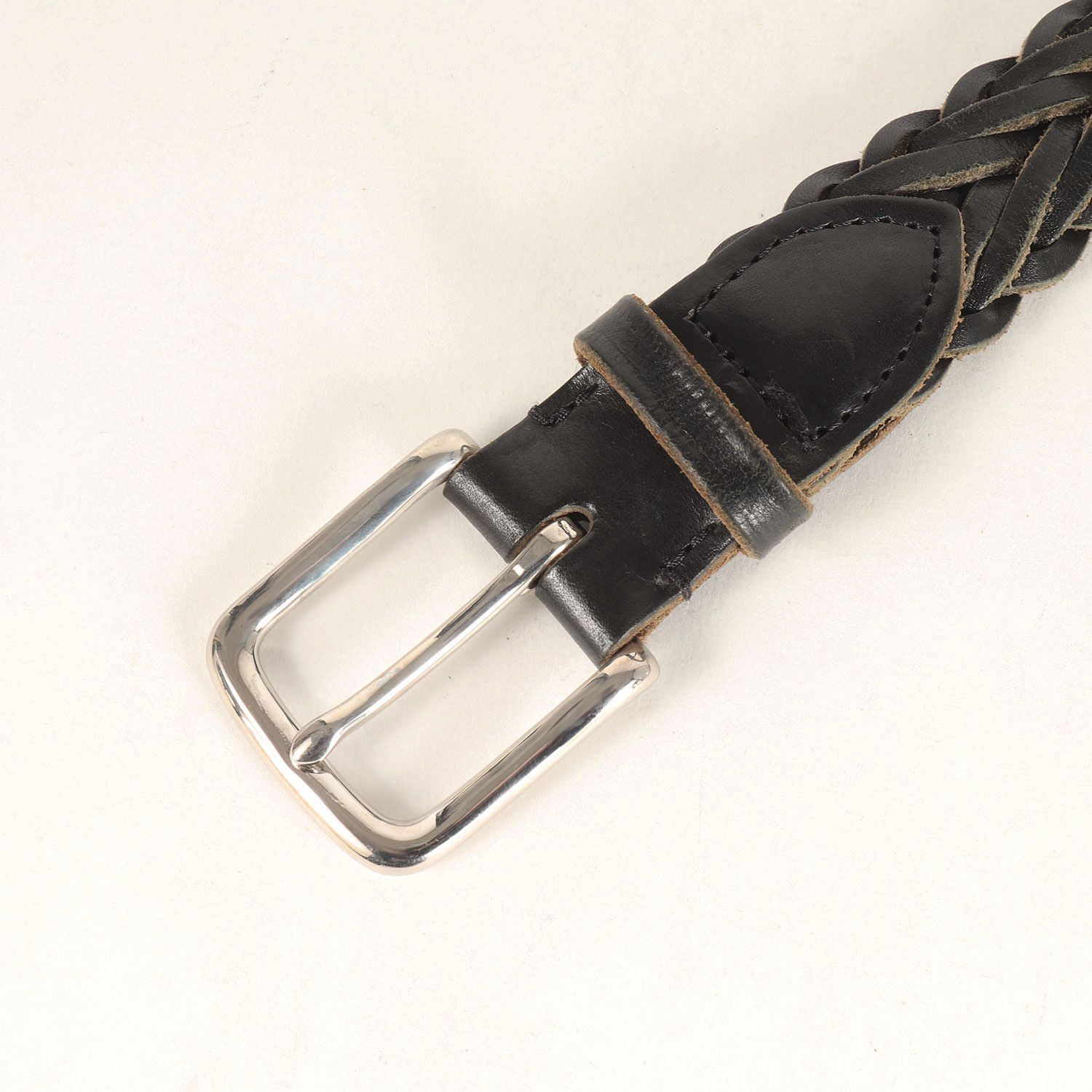 White House Cox ホワイトハウスコックス ベルト ブラック サイズ:32