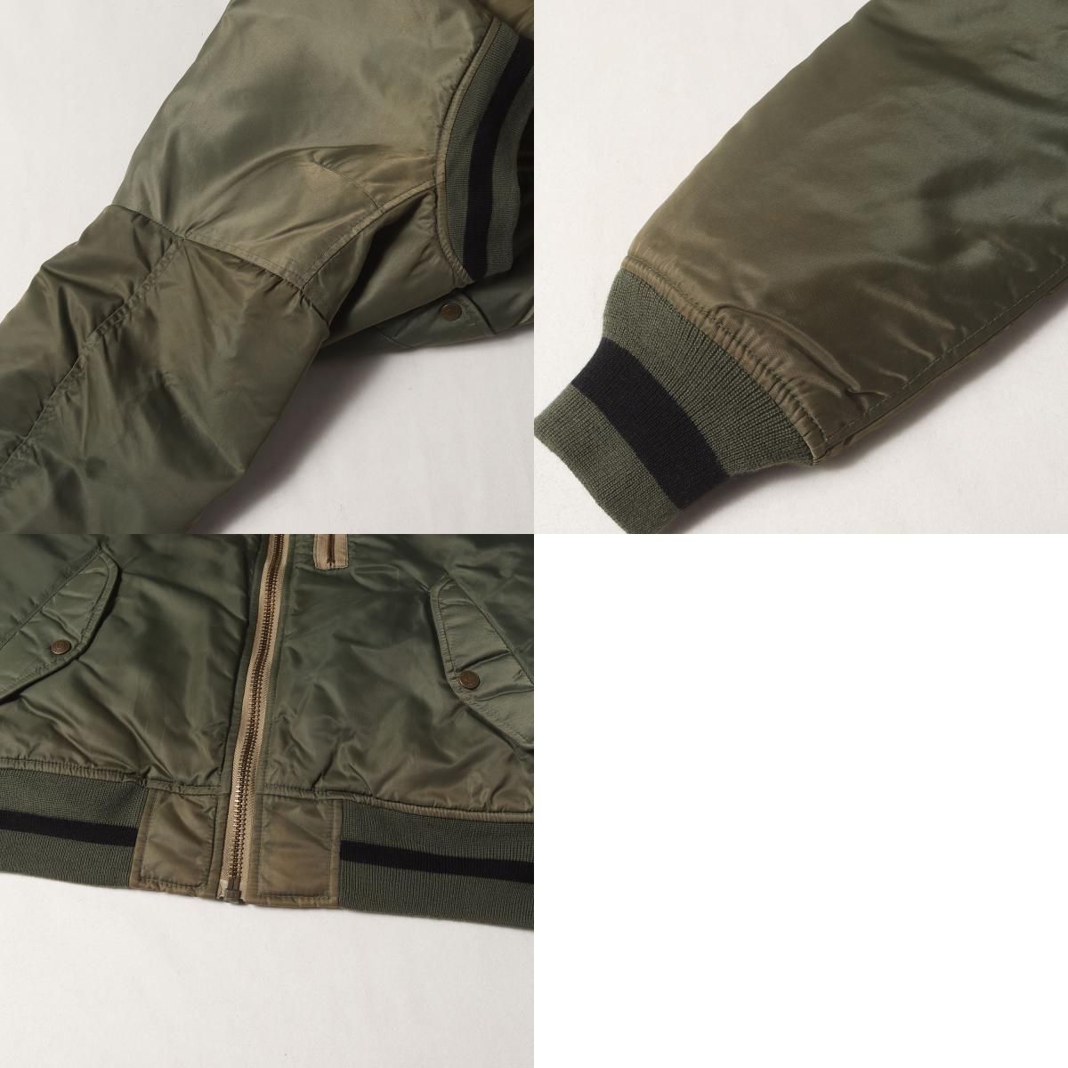 STUSSY ステューシー ジャケット オリーブ サイズ:M | Schott 