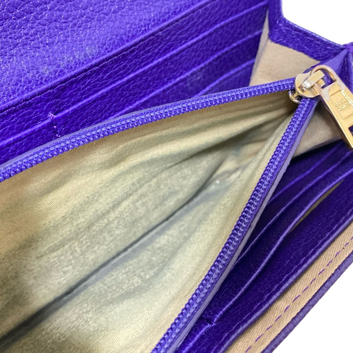 SEE BY CHLOE(シーバイクロエ) 長財布 ハナ パープル レザー - メルカリ