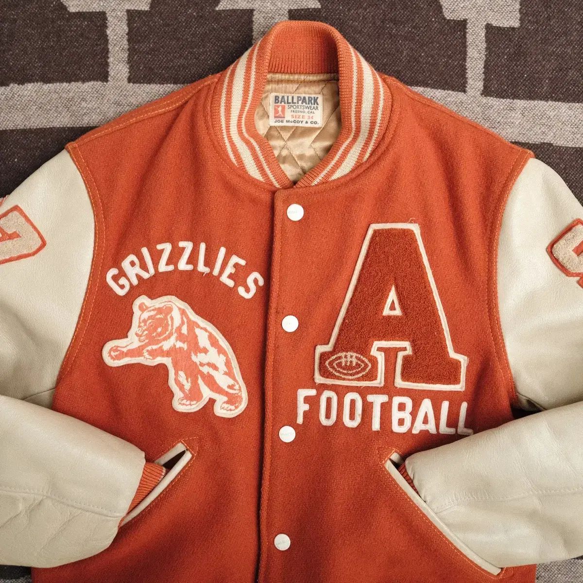 ジョーマッコイ ボールパーク スタジャン 34サイズ (オススメ 44-55