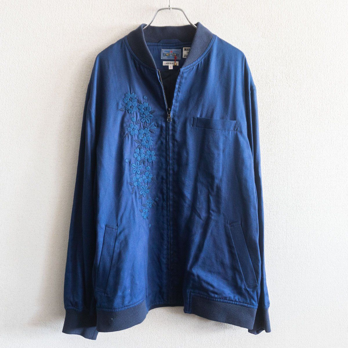 BLUE BLUE JAPANブルーブルージャパン 刺繍スカジャン インディゴ2