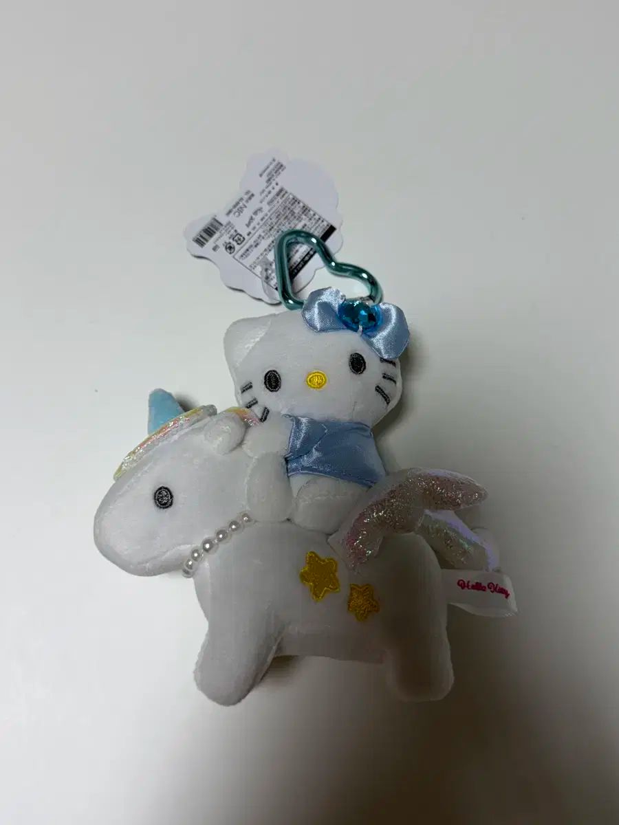 ハローキティ ユニコーン ぬいぐるみ キーホルダー 新品 (ピンク 2体