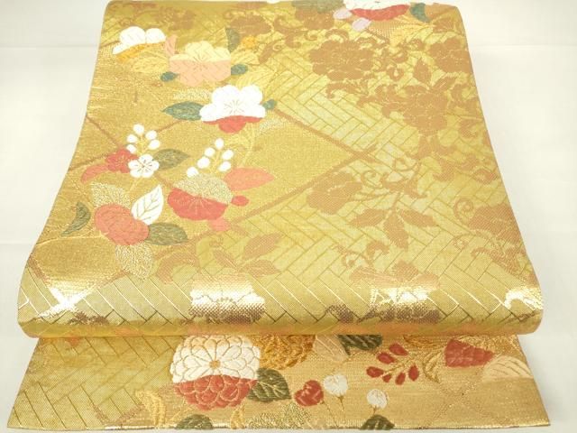 正絹　袋帯　極妻 正絹 袋帯 極妻 正絹 袋帯 極妻