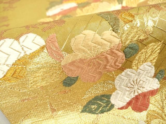 正絹　袋帯　極妻 正絹 袋帯 極妻 正絹 袋帯 極妻