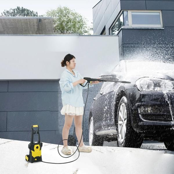 高圧洗浄機 充電式 許容圧力14MPa 吐出水量5.5L/min IPX5防水 強力