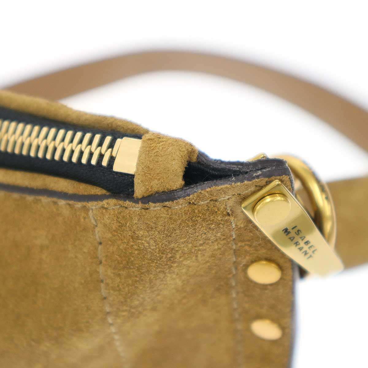 ISABEL MARANT イザベルマラン Oskan Soft Zip スエードレザー ジップ 