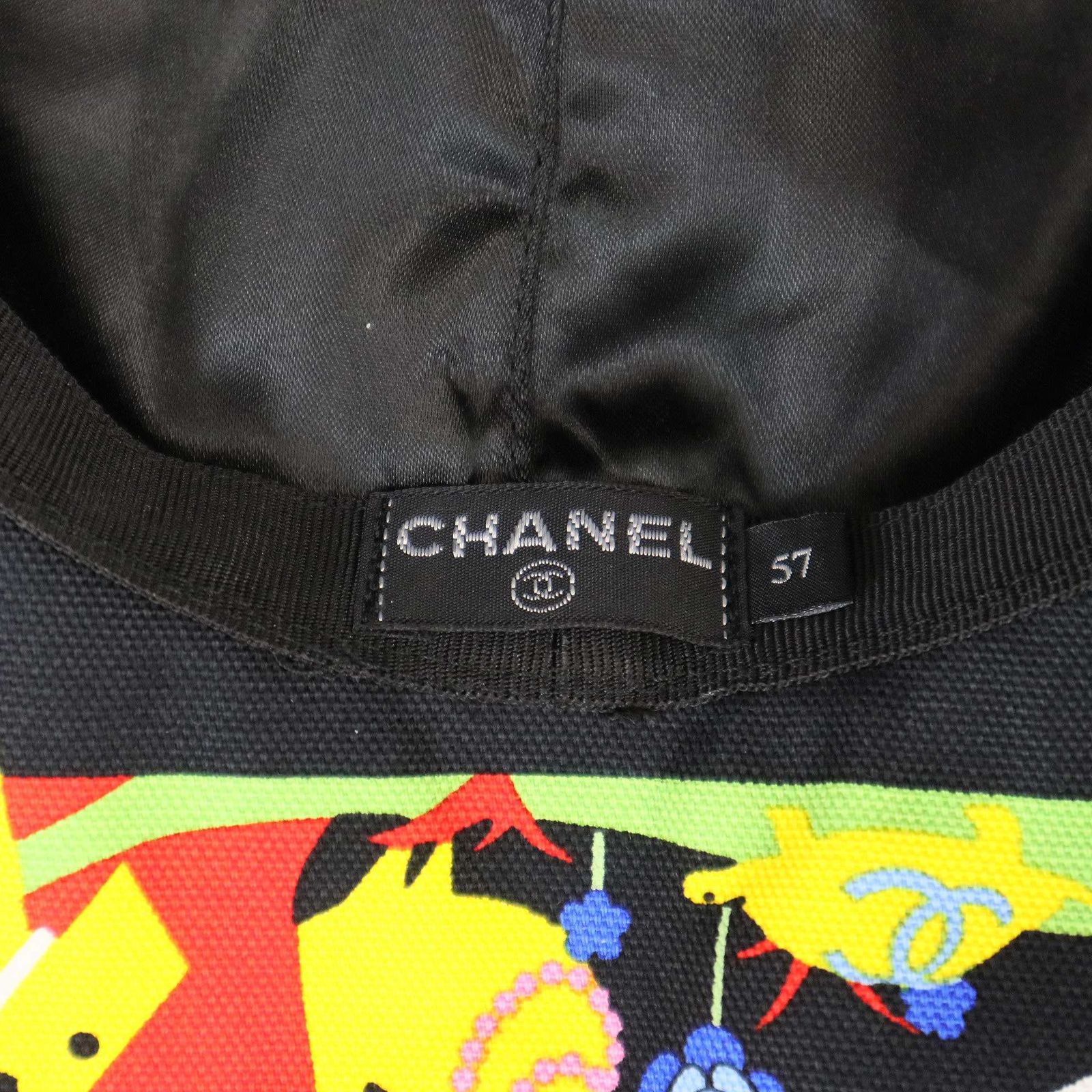 CHANEL シャネル ココマーク アニマルハット ブラック 57 - メルカリ