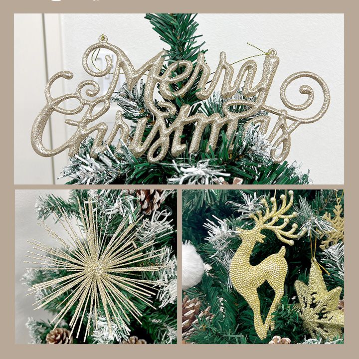 新品】クリスマス オーナメント セット ゴールド 35点 高見え - メルカリ