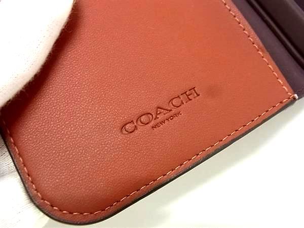 COACH ケース　ブラウン色 ブラウン 【公式】COACH – コーチ カードケース/定期入れ/名刺入れ メンズ