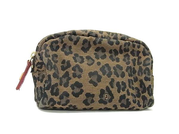 FENDI フェンディ ズッカ柄 ズッキーノ マルチポーチ メイクポーチ FENDI フェンディ ズッカ柄 ズッキーノ マルチポーチ メイクポーチ