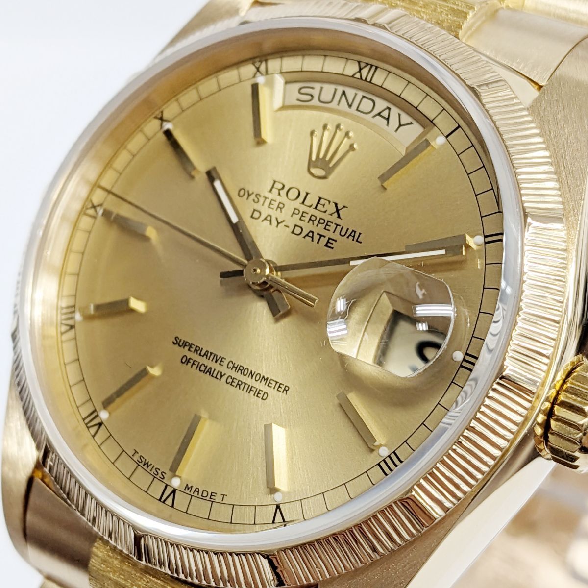 ROLEX ロレックス デイデイト Day-date 36mm 腕時計 18078 メンズ K18