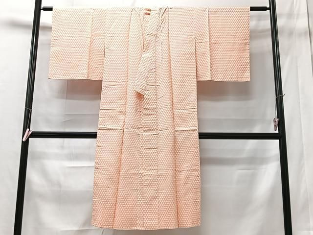 平和屋着物○長襦袢 袷 枝花文 手描き 正絹 逸品 DAAY9241az