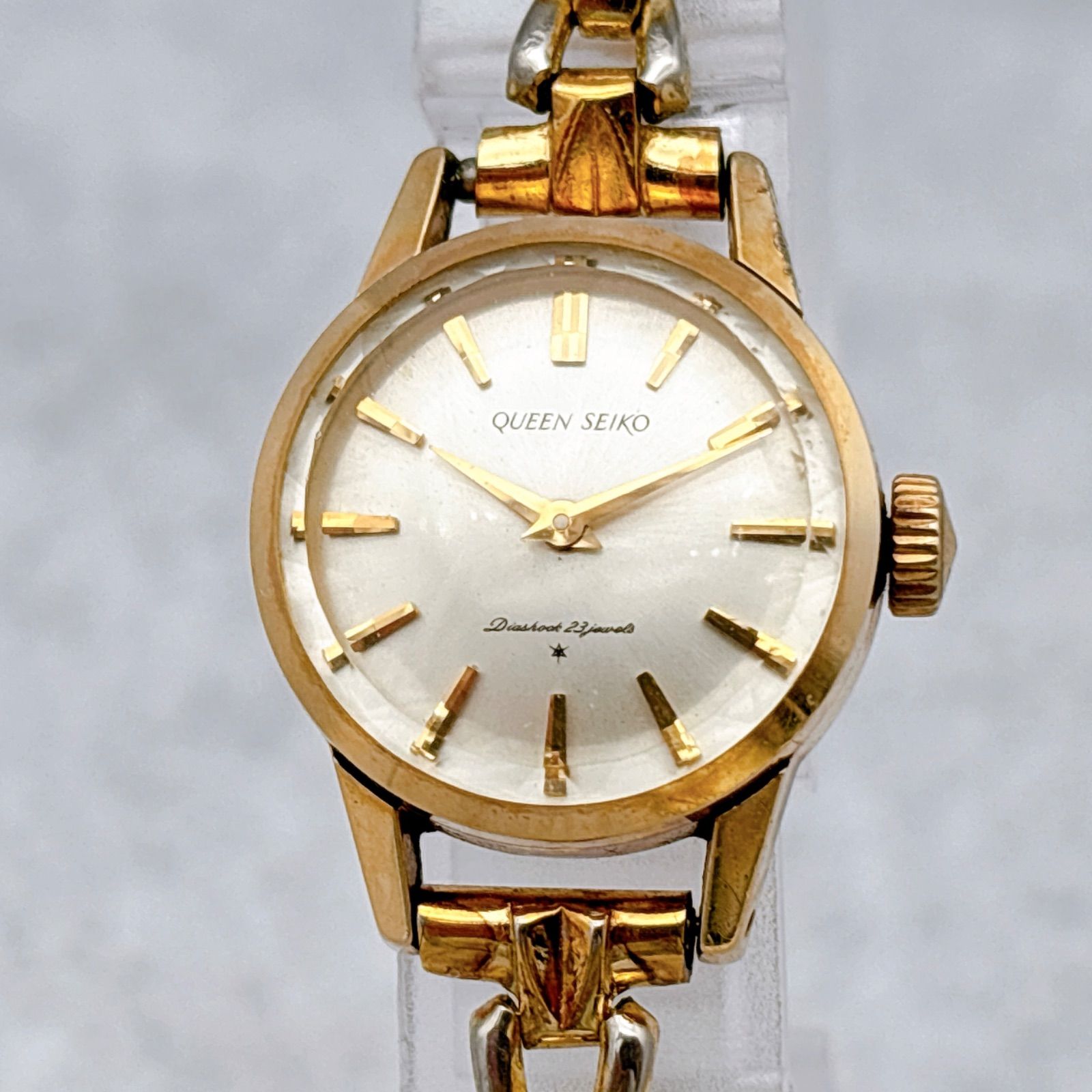 稼働 SEIKO QUEEN SEIKO クイーンセイコー レディース 手巻き 23石