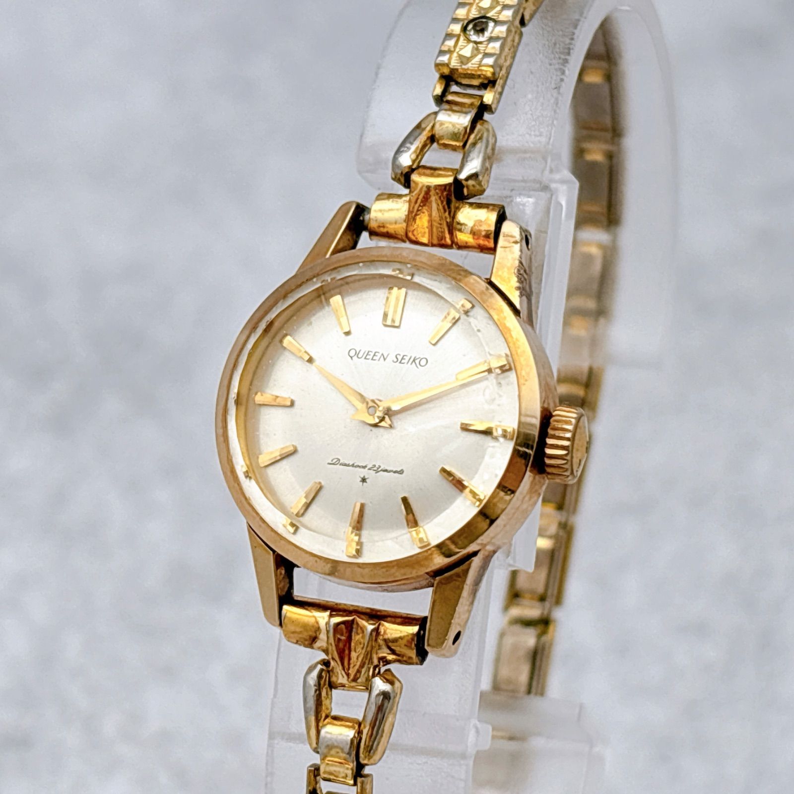 稼働 SEIKO QUEEN SEIKO クイーンセイコー レディース 手巻き 23石