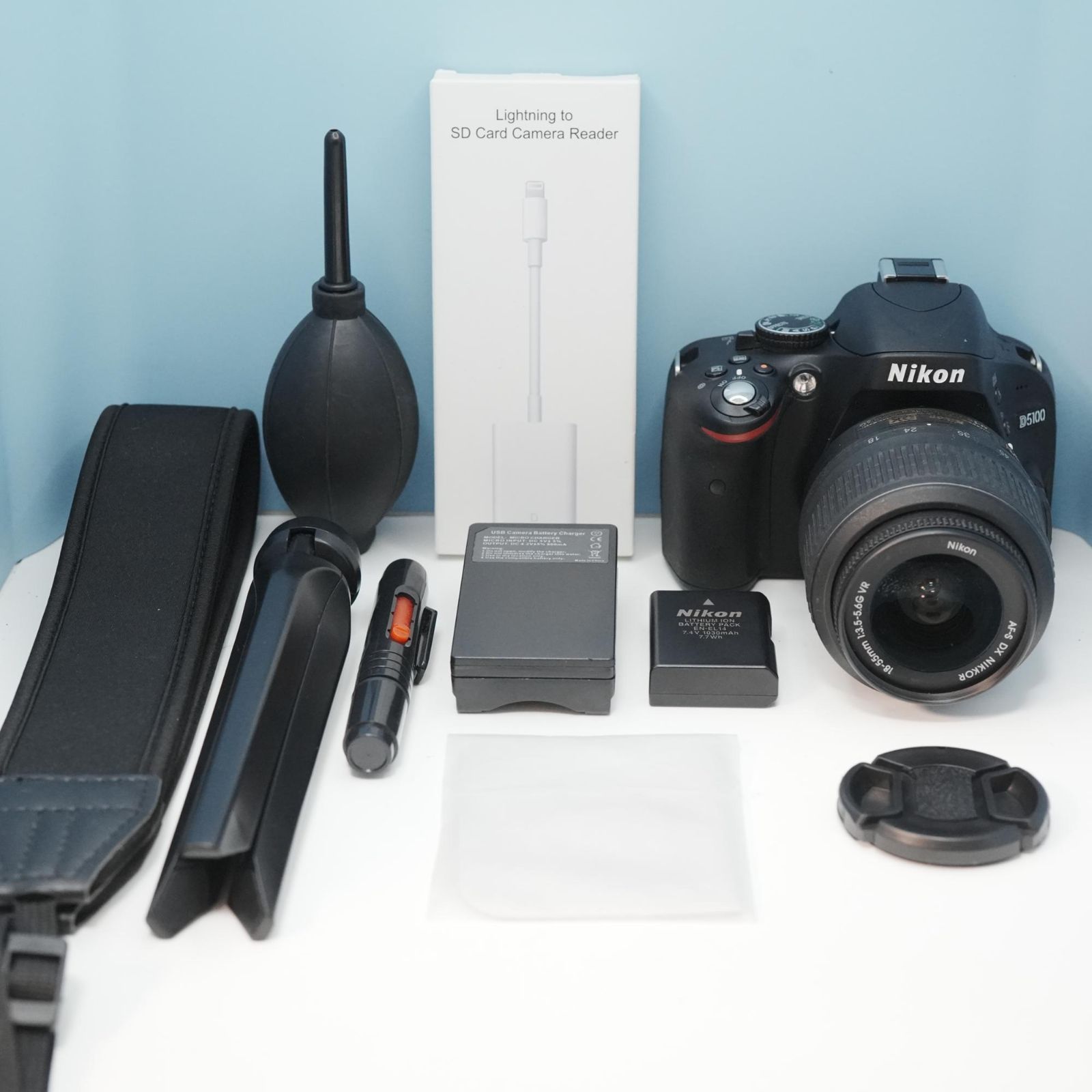 Nikon D5100 一眼レフ スマホ転送OK フルセット 美品 a5424 - メルカリ