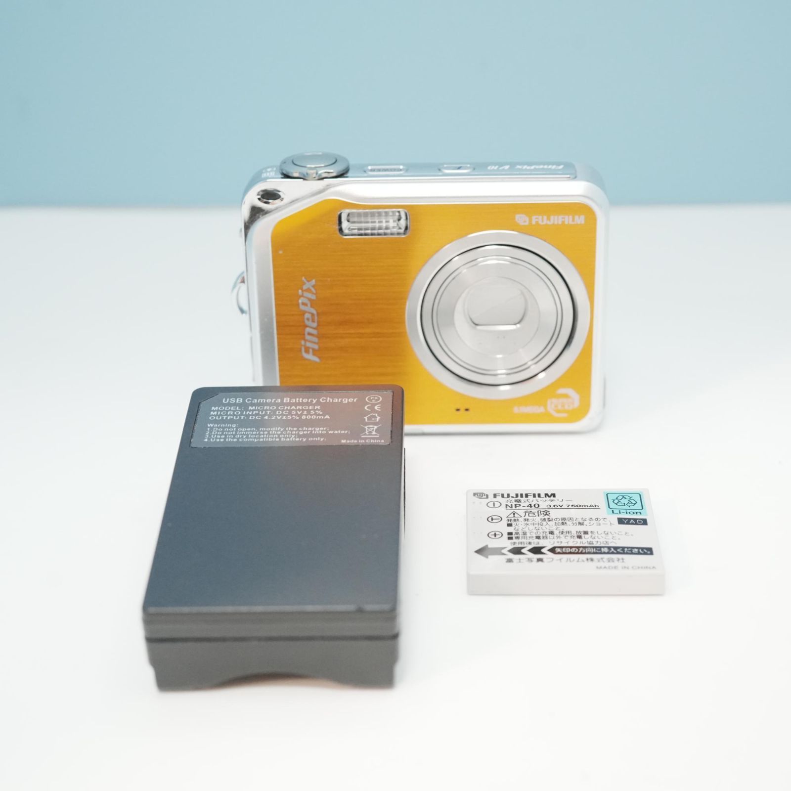 FUJIFILM FINEPIX V10 デジカメ 美品 a5427 - メルカリ