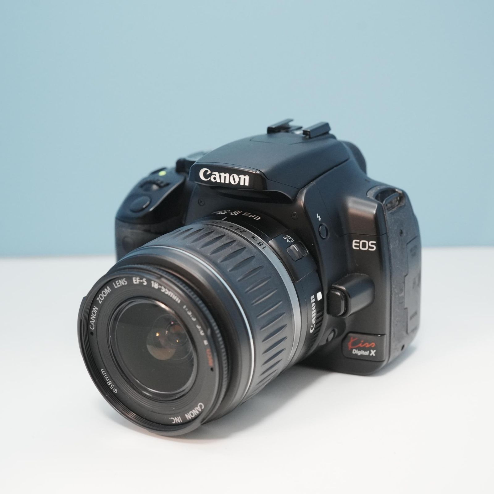 Canon EOS kiss Digital X 一眼レフ スマホ転送OK フルセット a5433