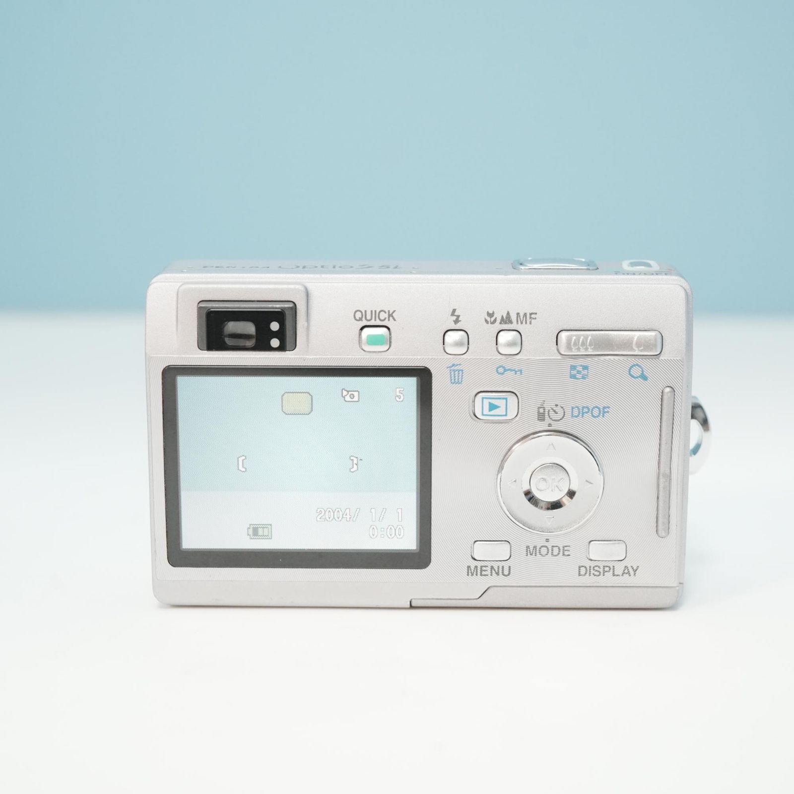 PENTAX Optio S5i デジカメ スマホ転送OK フルセット 美品 a5441