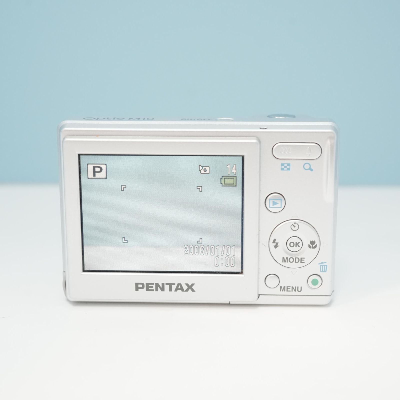 PENTAX Optio M10 デジカメ スマホ転送OK フルセット 美品 a5446