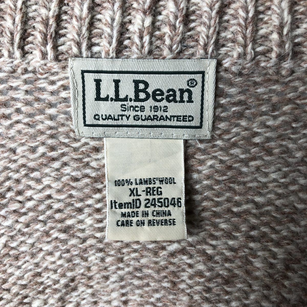 古着 90~00年代 エルエルビーン L.L.Bean ドライバーズニットセーター 